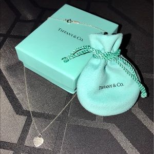 Tiffany & Co. Sterling Silver Lock Heart Necklace